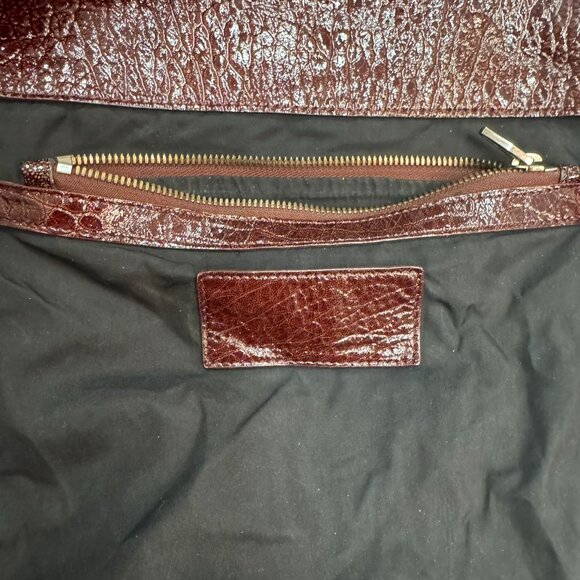 Alexander Wang “Darcy” Large Studded Leather Tote – Burgundy - Picture 6 of 10